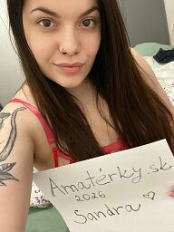 Sandra, Bratislava - Podunaj. Biskupice, 27 rokov